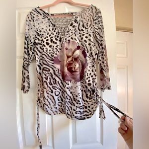 Alberto Mikali (L) mauve/grey/black/white top!